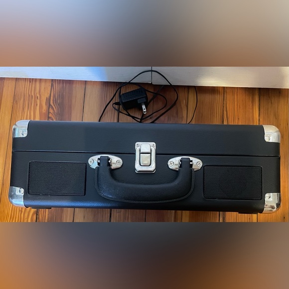 Byron Statics Vinyl Record Player Turntable KTS-601 Black - Picture 5 of 10